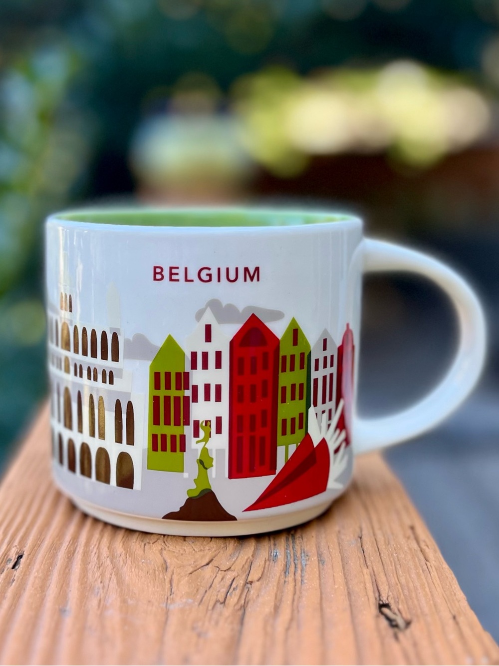 Starbucks Belgium YAH Mug, Coffee Lover Collector Traveler Gift Collectible Cup